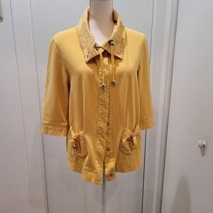 Good Fortune size Large.  Mustard yellow. Jacket